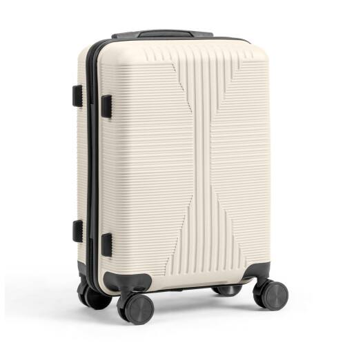 Alt View 1. Winado - 20" Hardshell Carry On Luggage with Spinner Wheels Lightweight PP Hardside Small Suitcase with Built-in Lock - White.