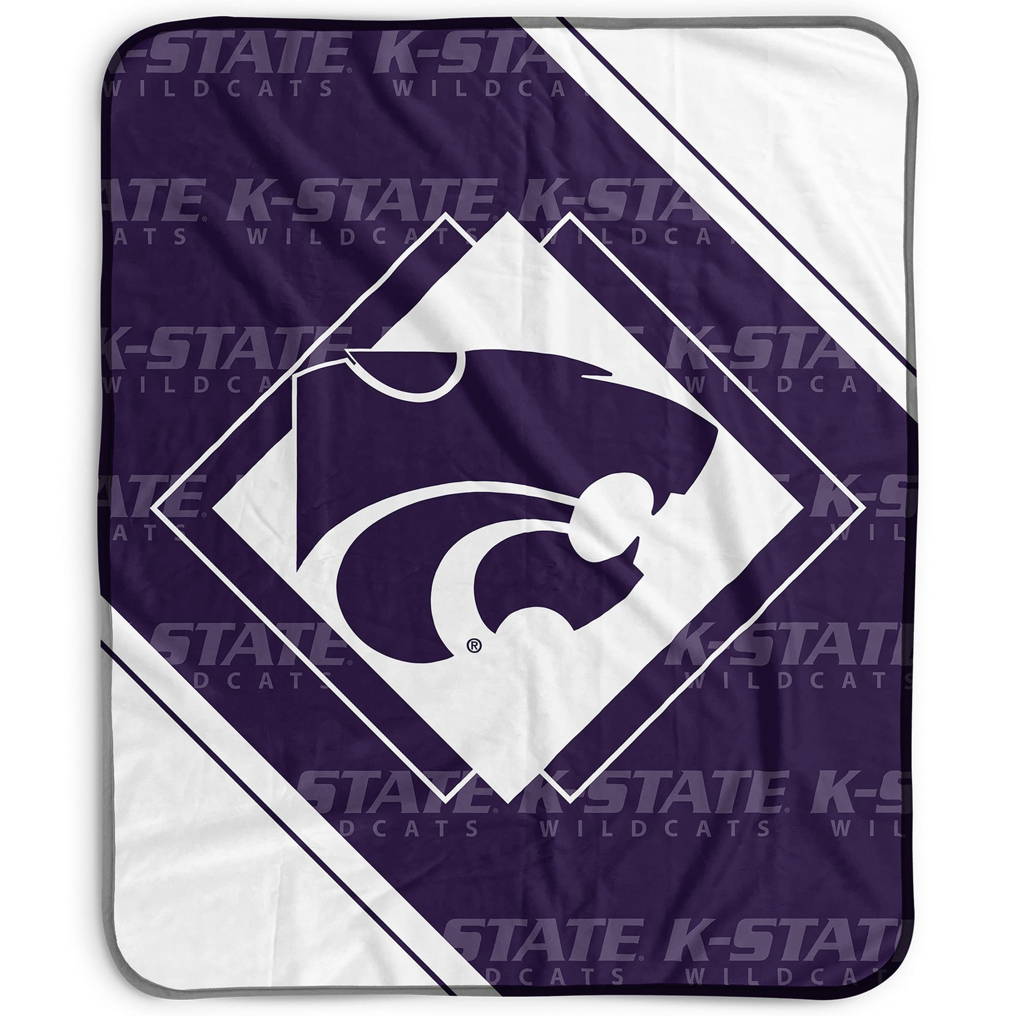 Pegasus - Kansas State Wildcats 50" x 60" Diamond Logo Fleece Blanket - Multicolor