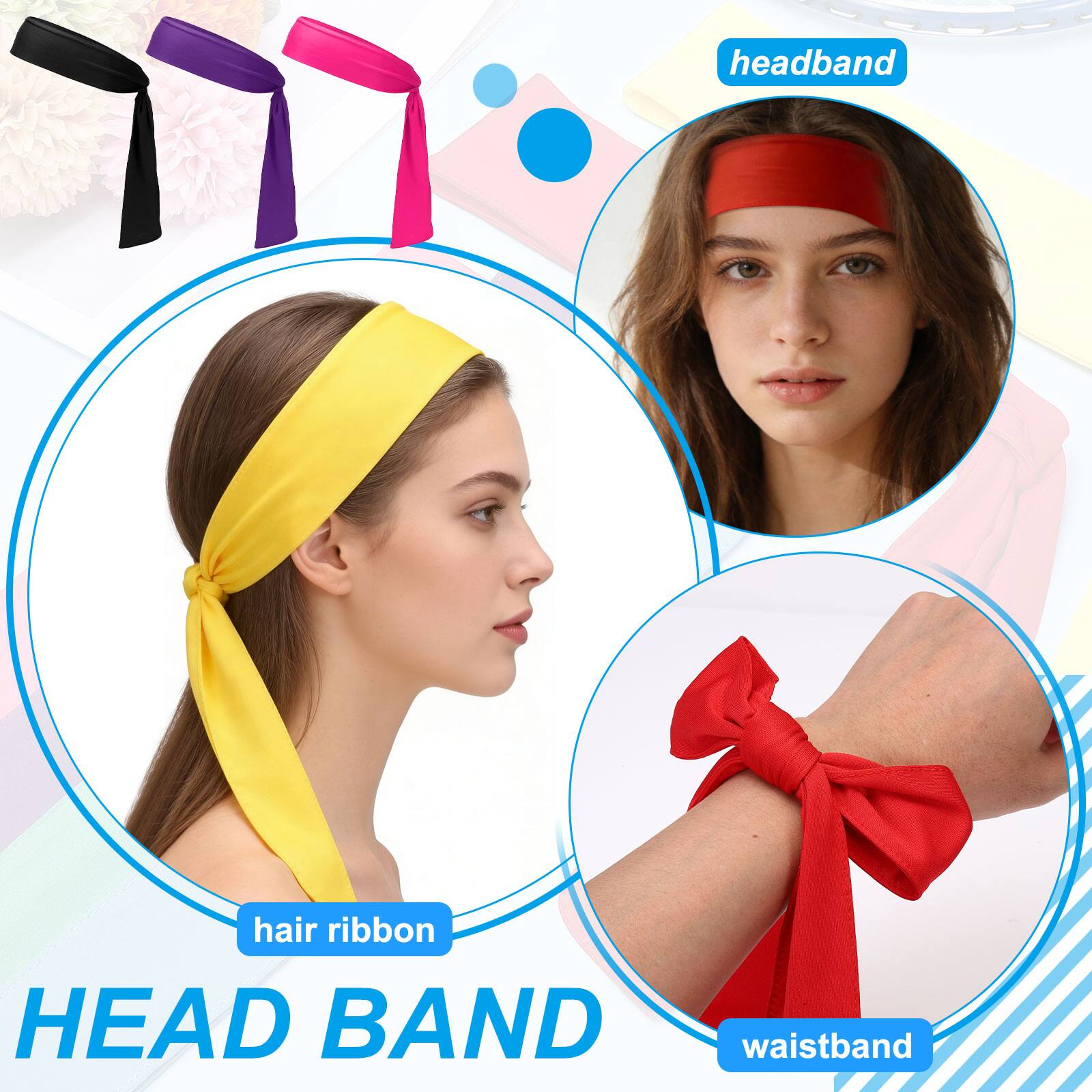 headband hair ribbon HEAD BAND waistband