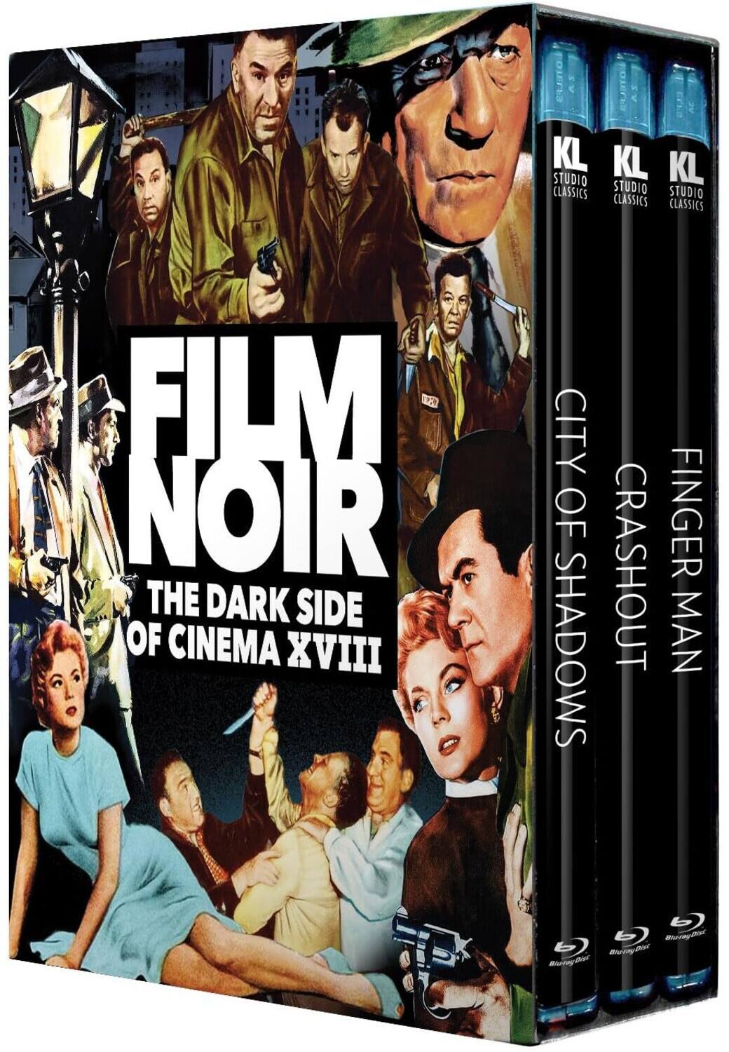 Front. Film Noir: The Dark Side of Cinema XVIII  - BLU-RAY.
