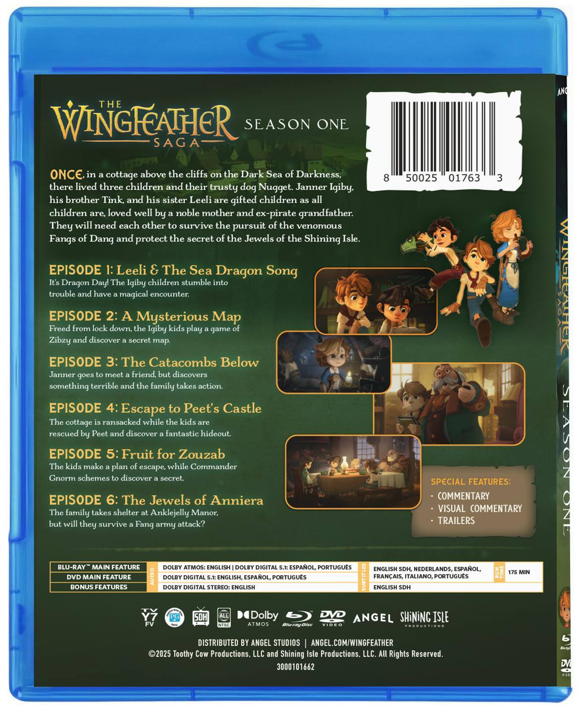 Back. The Wingfeather Saga: Season 1   - BLU-RAY.