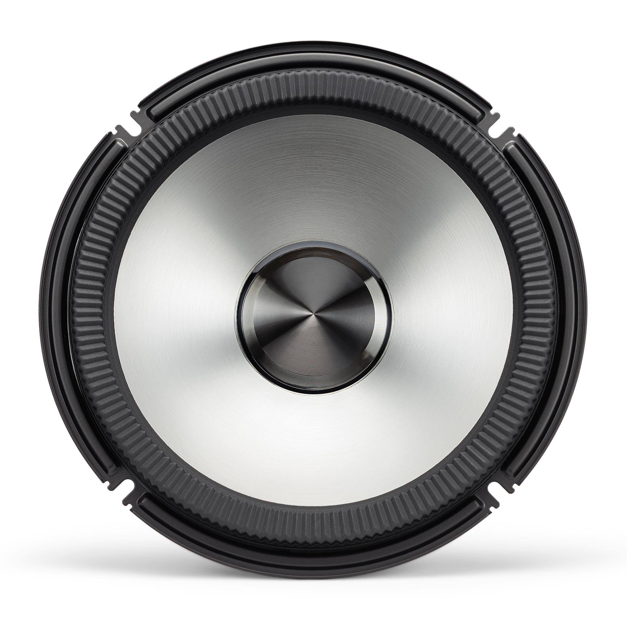 Alt View 1. Alpine - Alpine BRV-S80C 8" BassRev™ Component Speaker Set - Black/Gray.