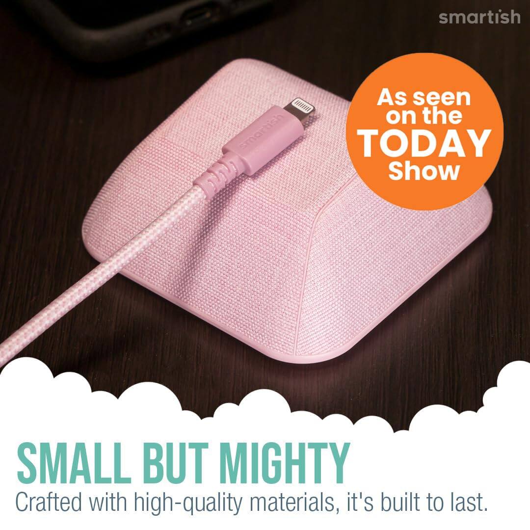 smartish  
As seen on the smartish TODAY Show  
SMALL BUT MIGHTY  
Crafted with high-quality materials, it's built to last.