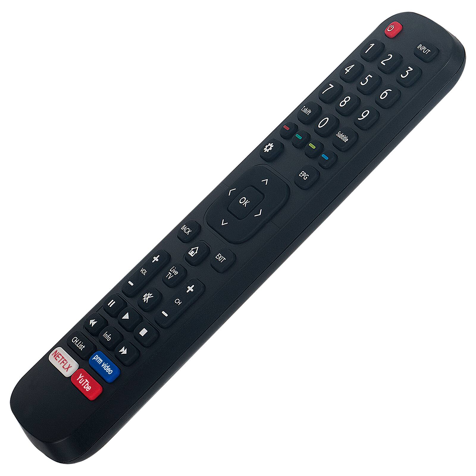 G 1 INPUT 2 4 3 5 7 6 8 Ishift 9 0 Subtitle

II CH.List Info NETFLX muq video YuTbe

BACK + VOL Ling I +  CH I

7  OK 1 L EXIT

EPG