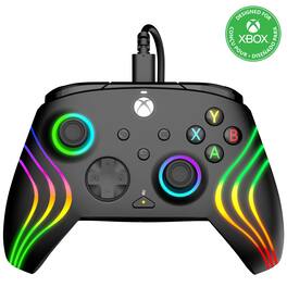 Dazzling Pops - gaming afterglow wave enhanced wired controller for series windows pc advanced gamepad customizable - Wave Black