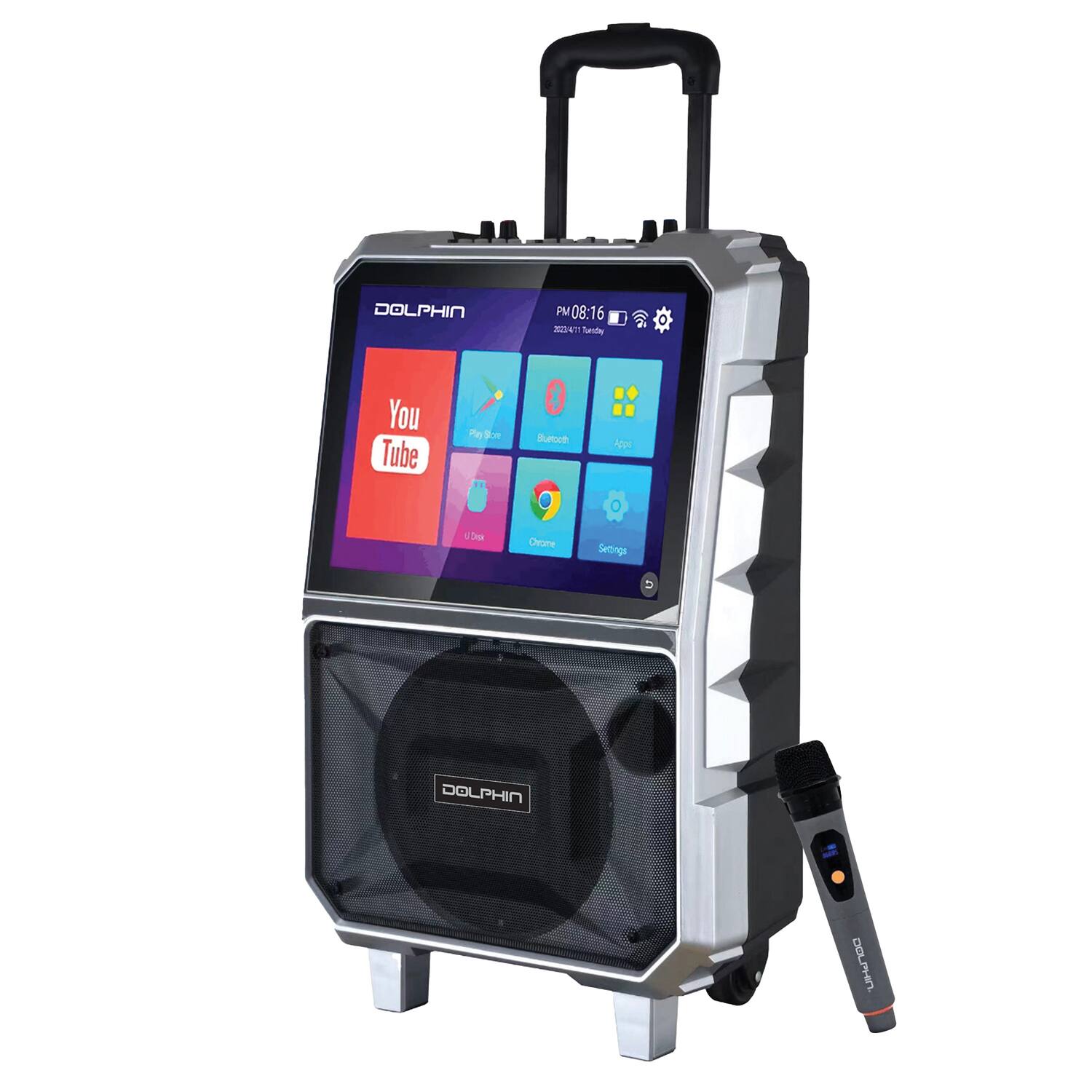 DOLPHIN PM 08:16 24 Tandey You Tube Play Store Bluetooth Apps Settings DOLPHIN DOLPHIN