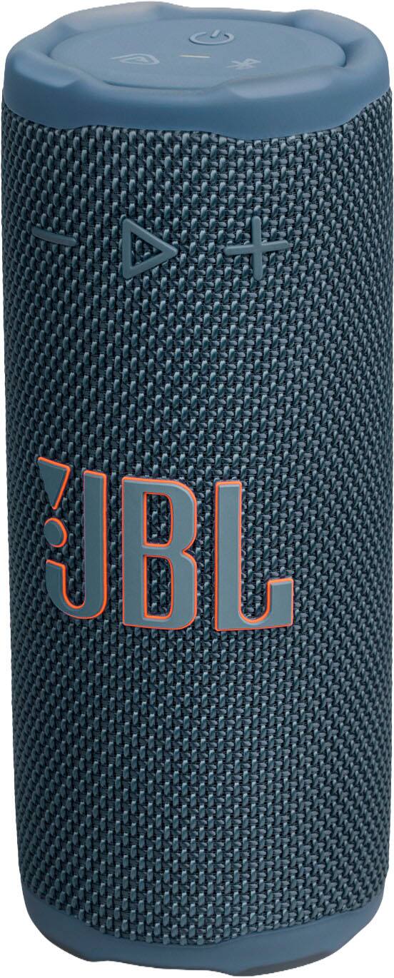 Angle. JBL - Grip Portable Wireless Speaker with Built-In Light - 2025 - Blue.