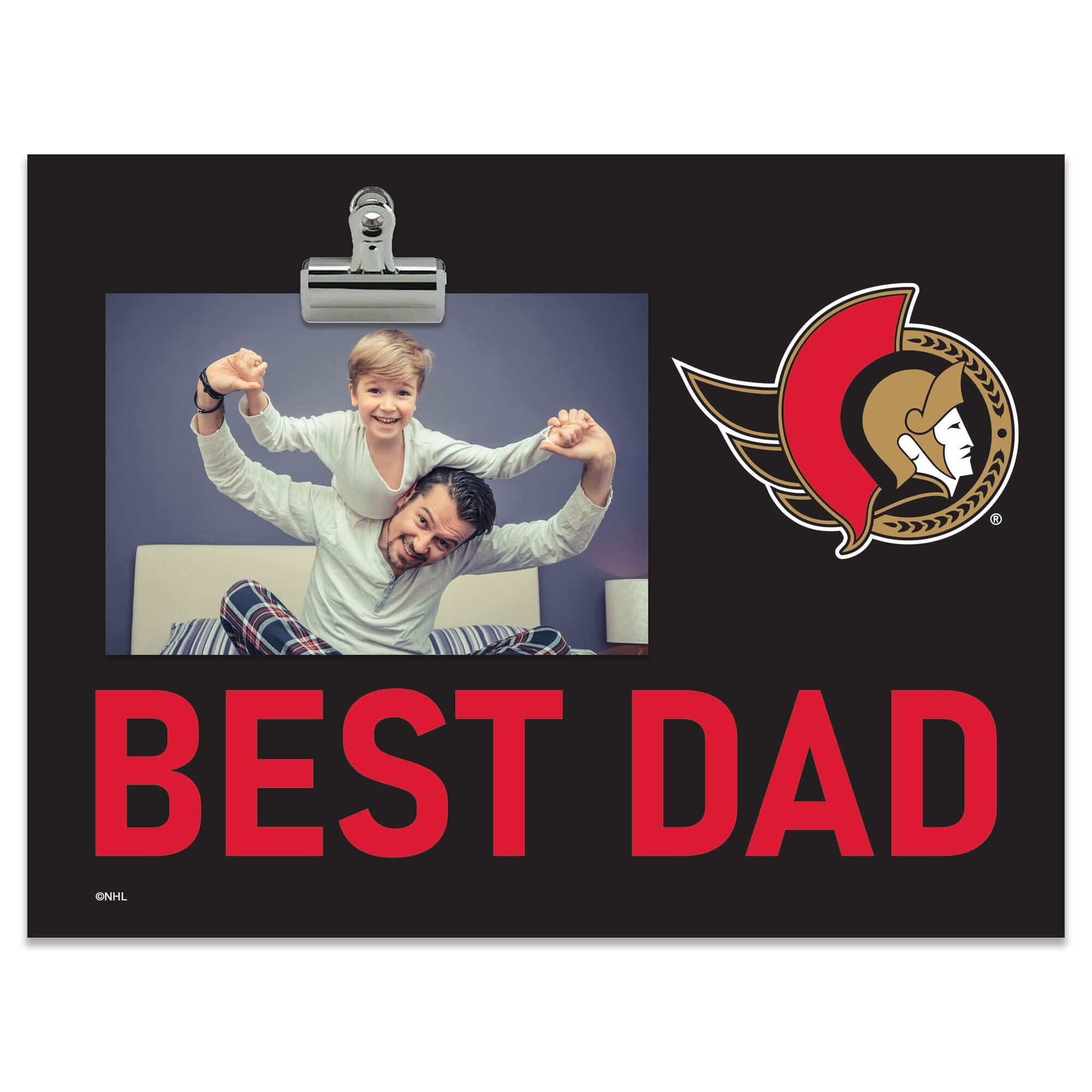 "Fan Creations - Ottawa Senators 8"" x 10.5"" Briteline Best Dad Clip Frame - Multicolor" price history on PriceWatchPro