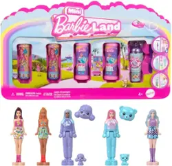 Barbie - Mini BarbieLand Reveal 1.5" Doll Set (5-Pack) - Front_Zoom