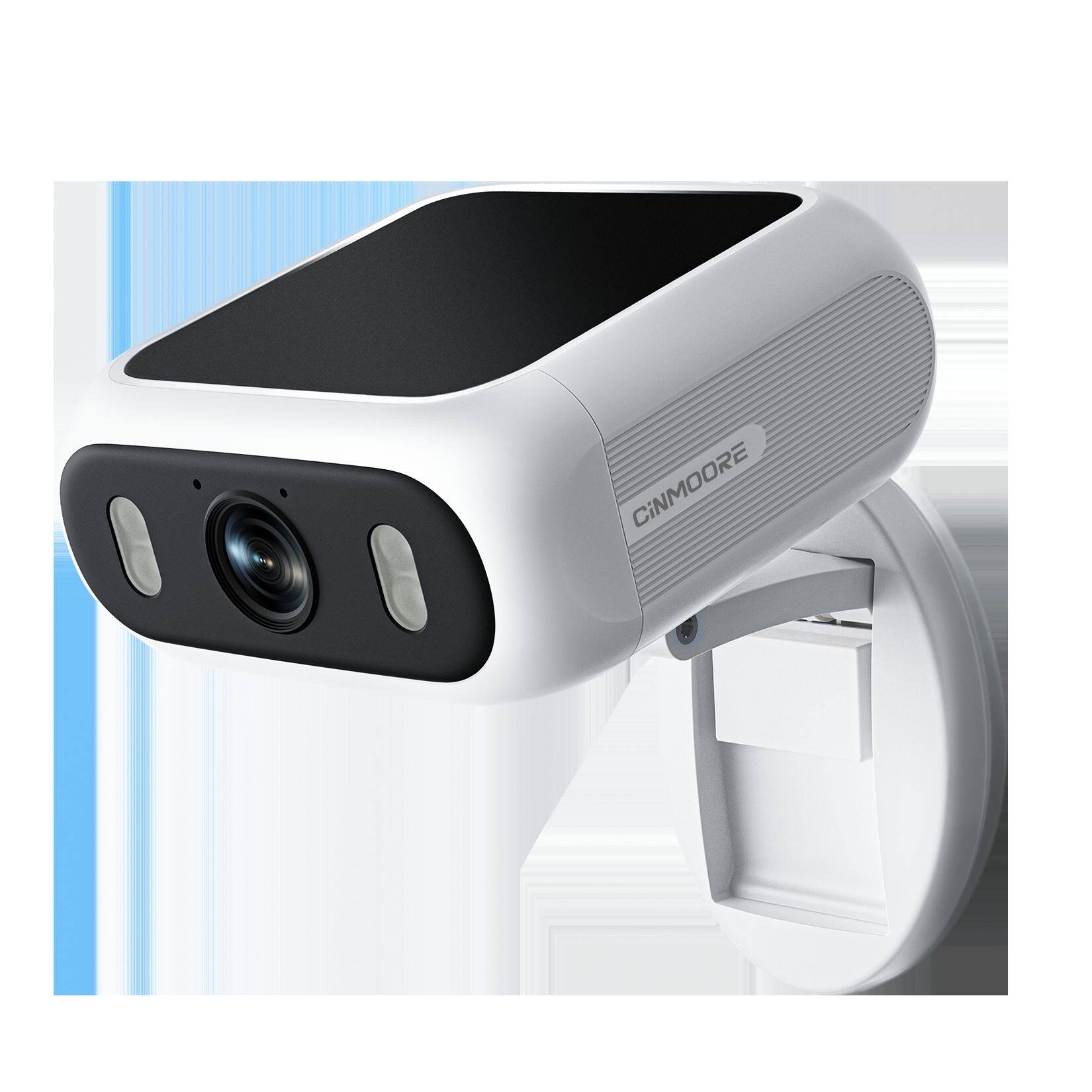 Front. CiNMOORE - Cinmoore All in One Solar Battery Camera.
