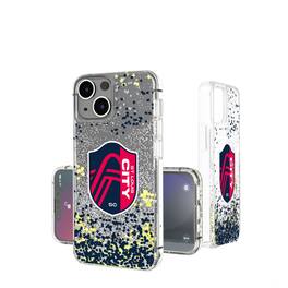 Keyscaper - MLS - St. Louis City SC iPhone Confetti Glitter Design Case - 15 - Multicolor