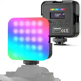 Neewer - RGB LED Light, CRI97+, 2500-8500K, 2000mAh