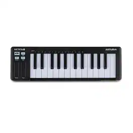 Arturia - MicroLab mk3 25-Key Portable MIDI Controller Keyboard (Black)