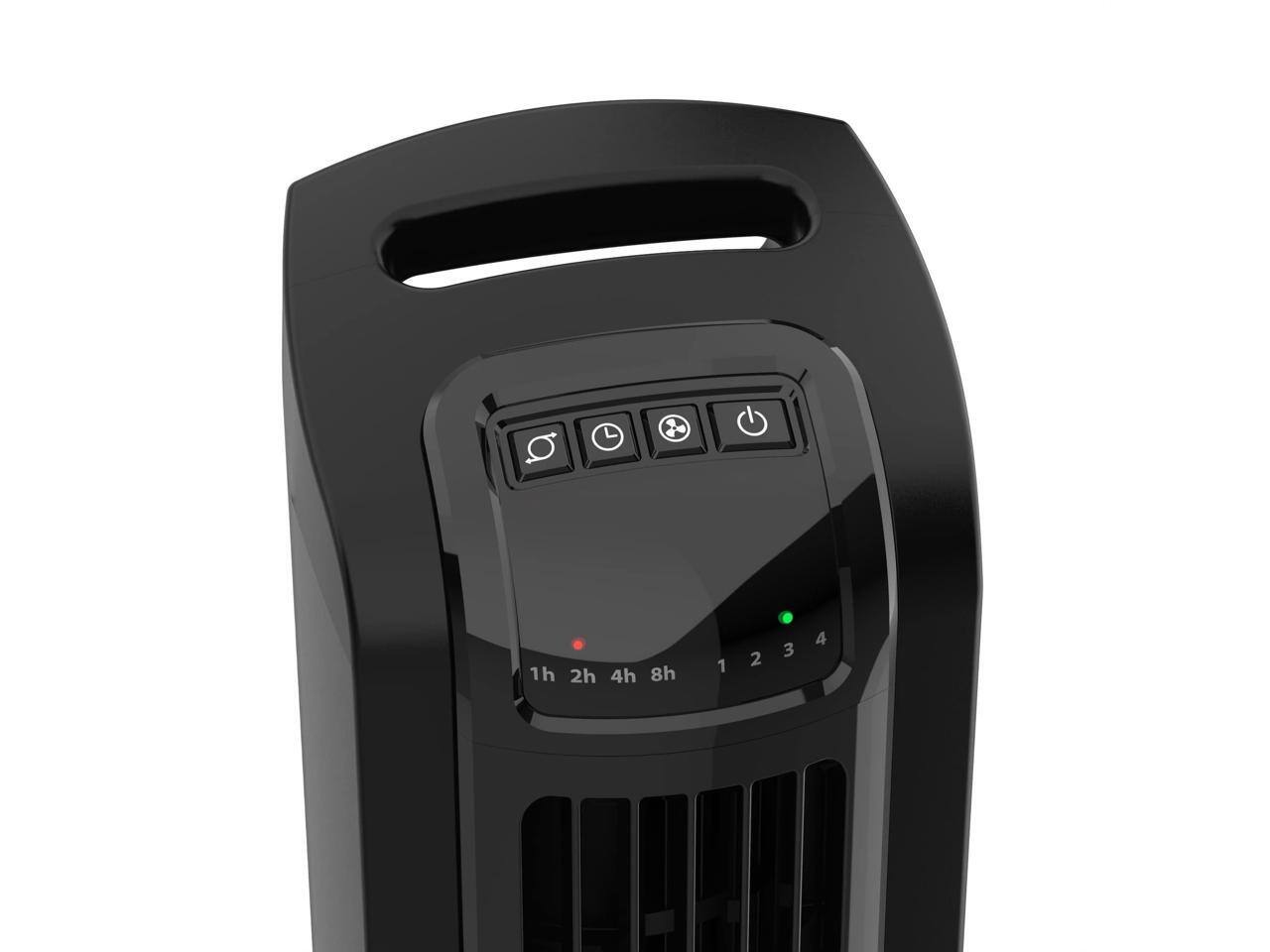 Alt View 2. Lasko - Lasko T36511 36" Oscillating Tower Fan with Remote Control - Black.