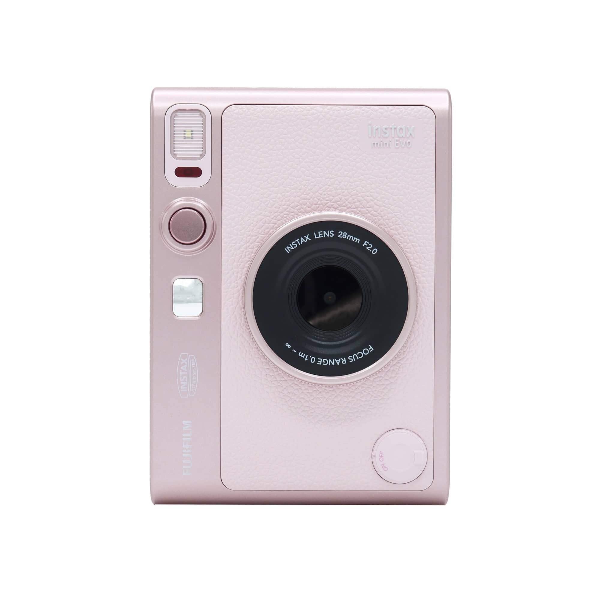 Fujifilm - INSTAX MINI EVO Hybrid Instant Camera - Gentle Rose