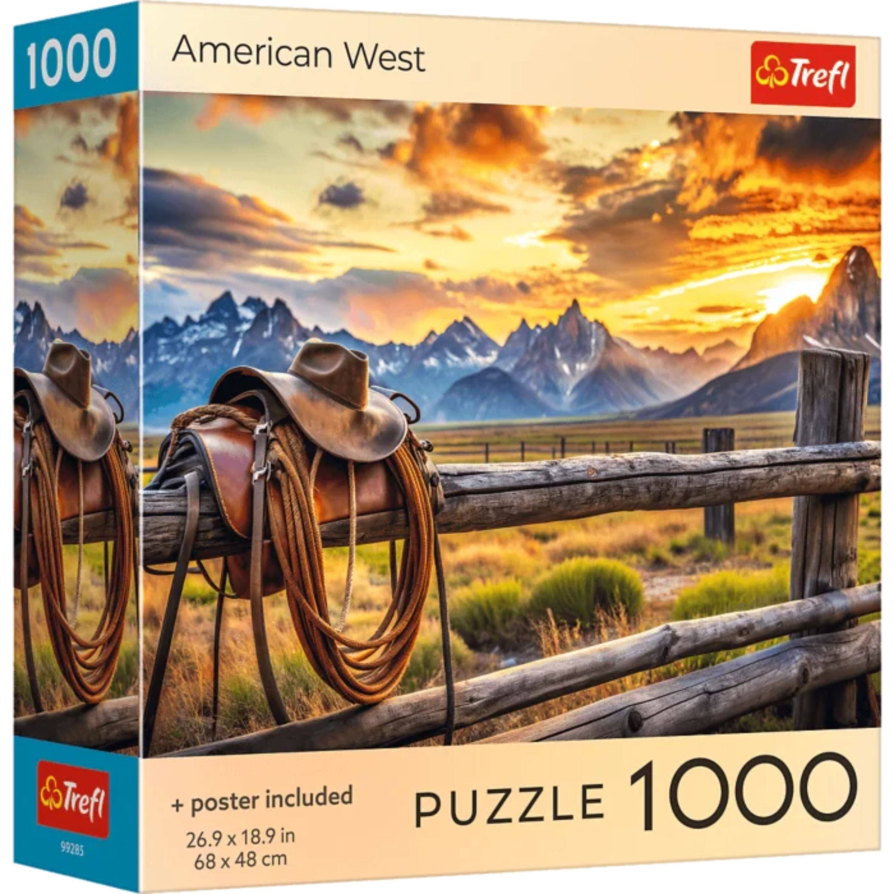 Trefl - Red America West 1000 Piece Puzzle