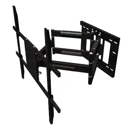 Front. Comfort Essence - Full Motion Corner Tv Wall Mount For Tvs Extension Heavy Duty Bracket With Swivel Tilt Supports Univers - Default.