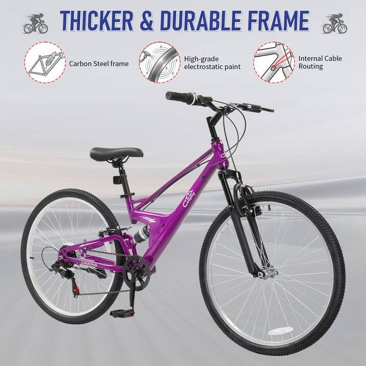 THICKER & DURABLE FRAME

- Carbon Steel frame
- High-grade electrostatic paint
- Internal Cable Routing