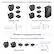 Works with 100-120V Outlets:
Adapter Only
+
Device Voltage 100-120V AC
Works with 220-240V Outlets:
Adapter and Converter
+
Device Voltage 100-120V AC
Choose an appropriate plug
Works with 100-120V and 220-240V Outlets:
Adapter Only
+
Device Voltage 100-240V AC