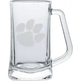 Indigo Falls - Clemson Tigers 15oz. Frost Etch Glass Tankard - Multicolor
