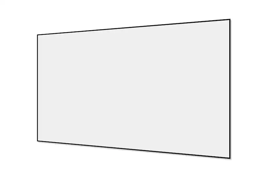 Projector Panel Formats Elite Screens Aeon CineWhite EDGE FREE Fixed Frame Matte White ...