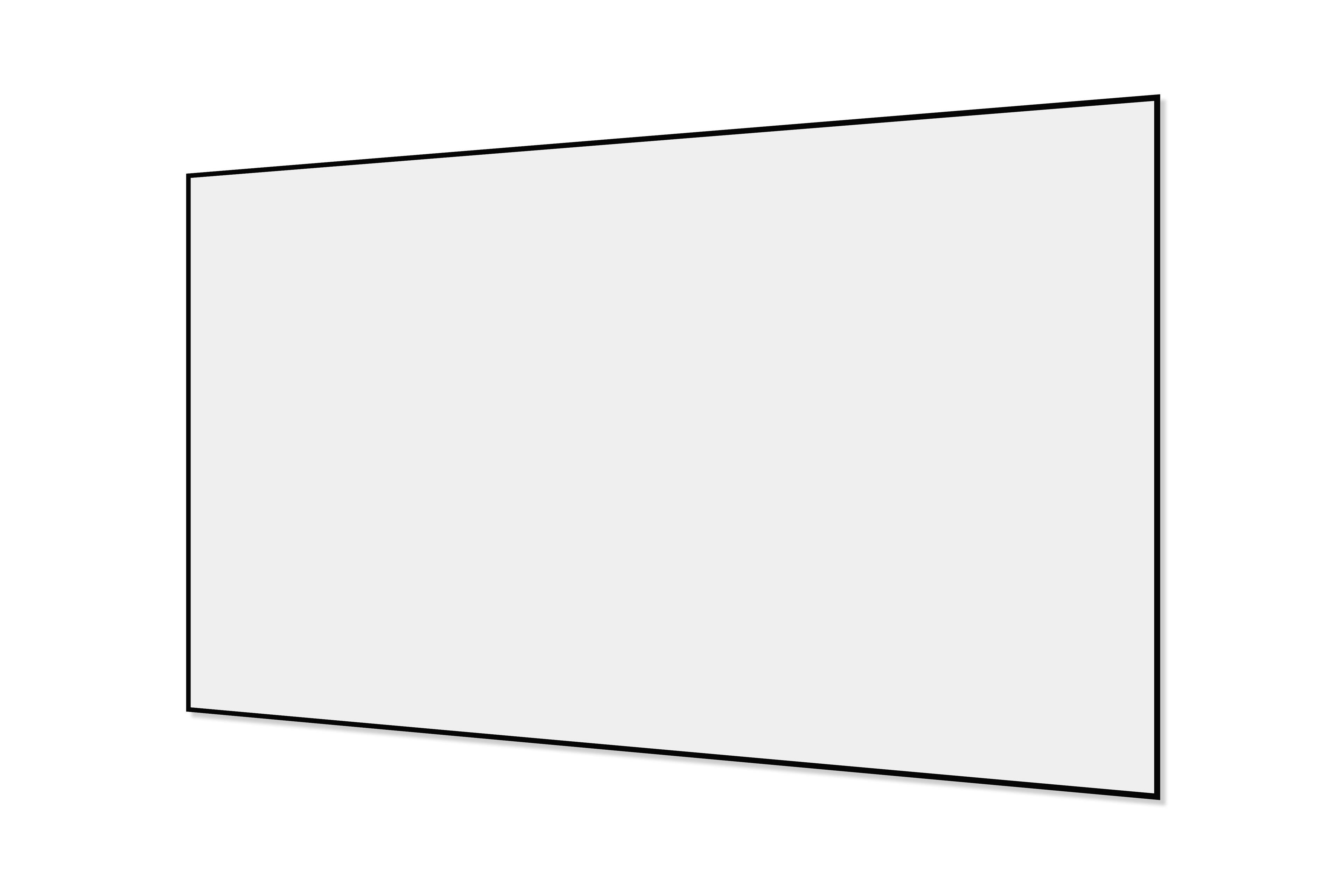 Left. Elite Screens - Aeon CineWhite® UHD-B EDGE FREE Fixed Frame Matte White Front Projector Screen, 105" Diag., 16:9, AR105WH2.