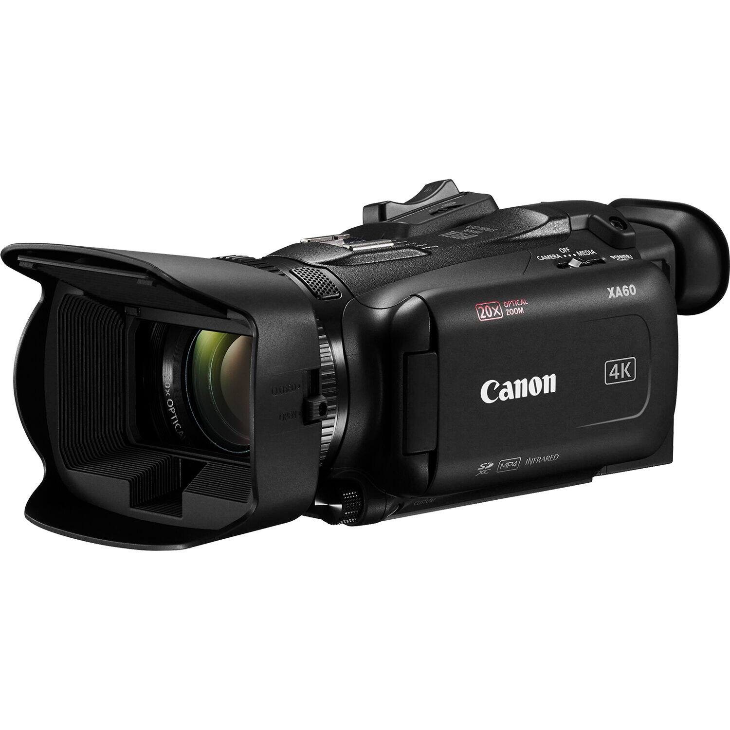 Canon XA60 4K Media Camera Optical 20x Zoom