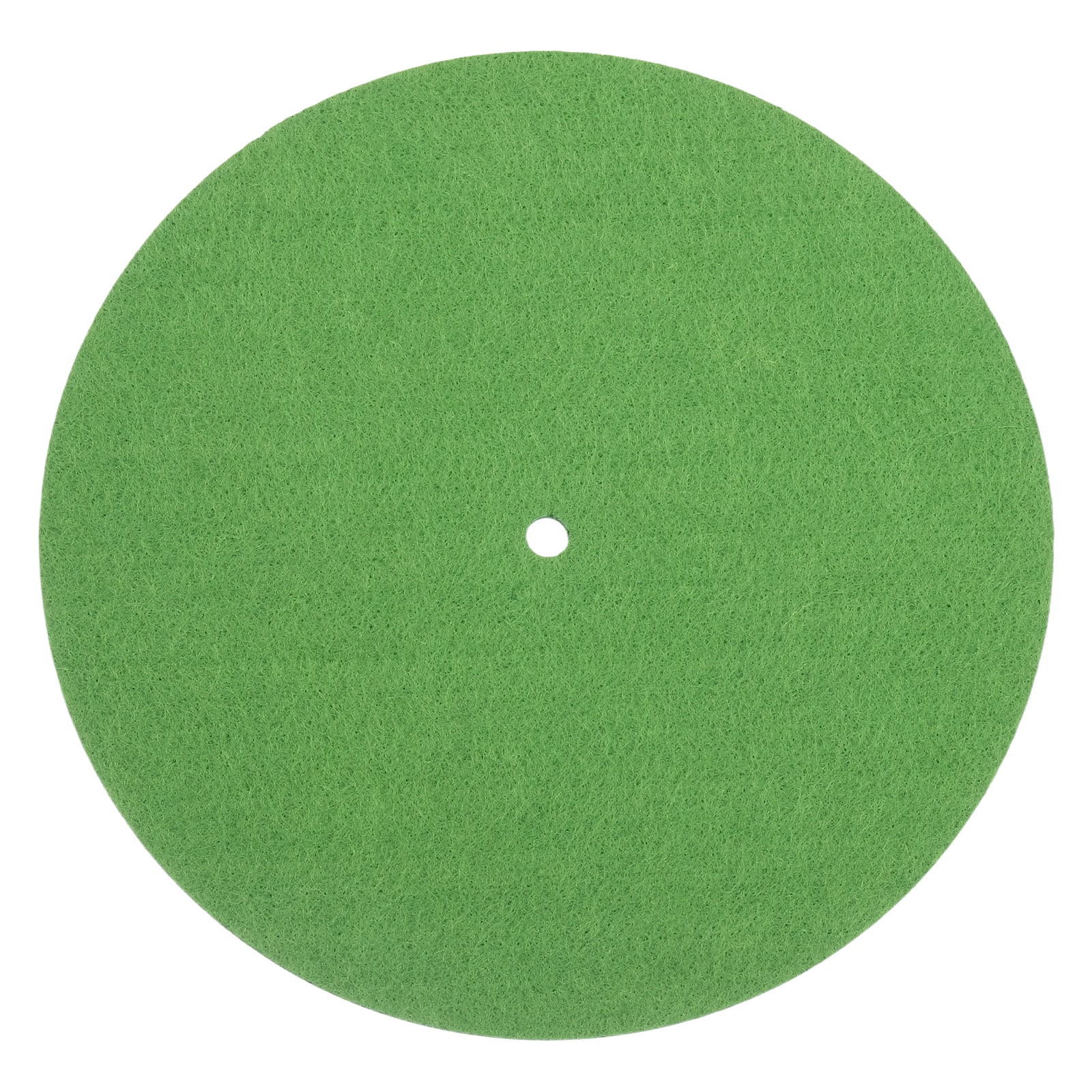 Unique Bargains - Record Player Mat, 7 Inch Turntable Mat 3mm Felt Turntable Pad for Vinyl Player - Green