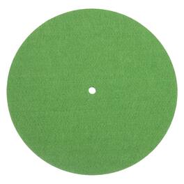 Unique Bargains - Record Player Mat, 7 Inch Turntable Mat 3mm Felt Turntable Pad for Vinyl Player - Green