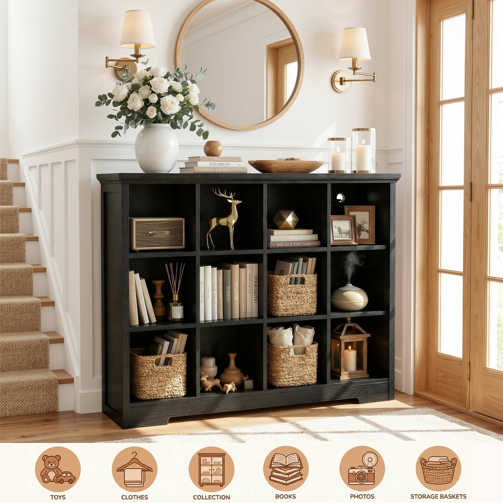 E - LNGII in . - CNE TE 1 a1 OLOIS P% - E NRNAN : | ! I | I I i MMAAN E I | | I  TOYS CLOTHES COLLECTION BOOKS PHOTOS STORAGE BASKETS