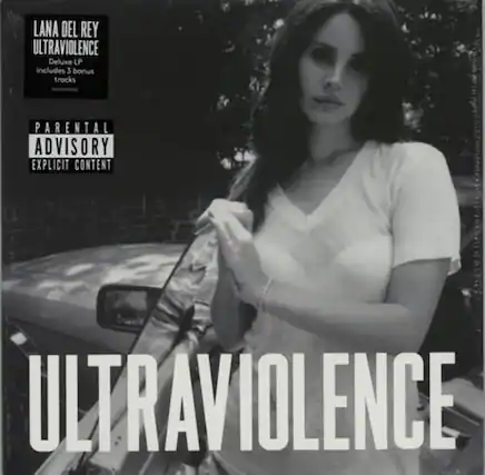 LANA DEL REY
ULTRAVIOLENCE
Deluxe LP includes 3 bonus tracks
PARENTAL ADVISORY
EXPLICIT CONTENT
ULTRAVIOLENCE