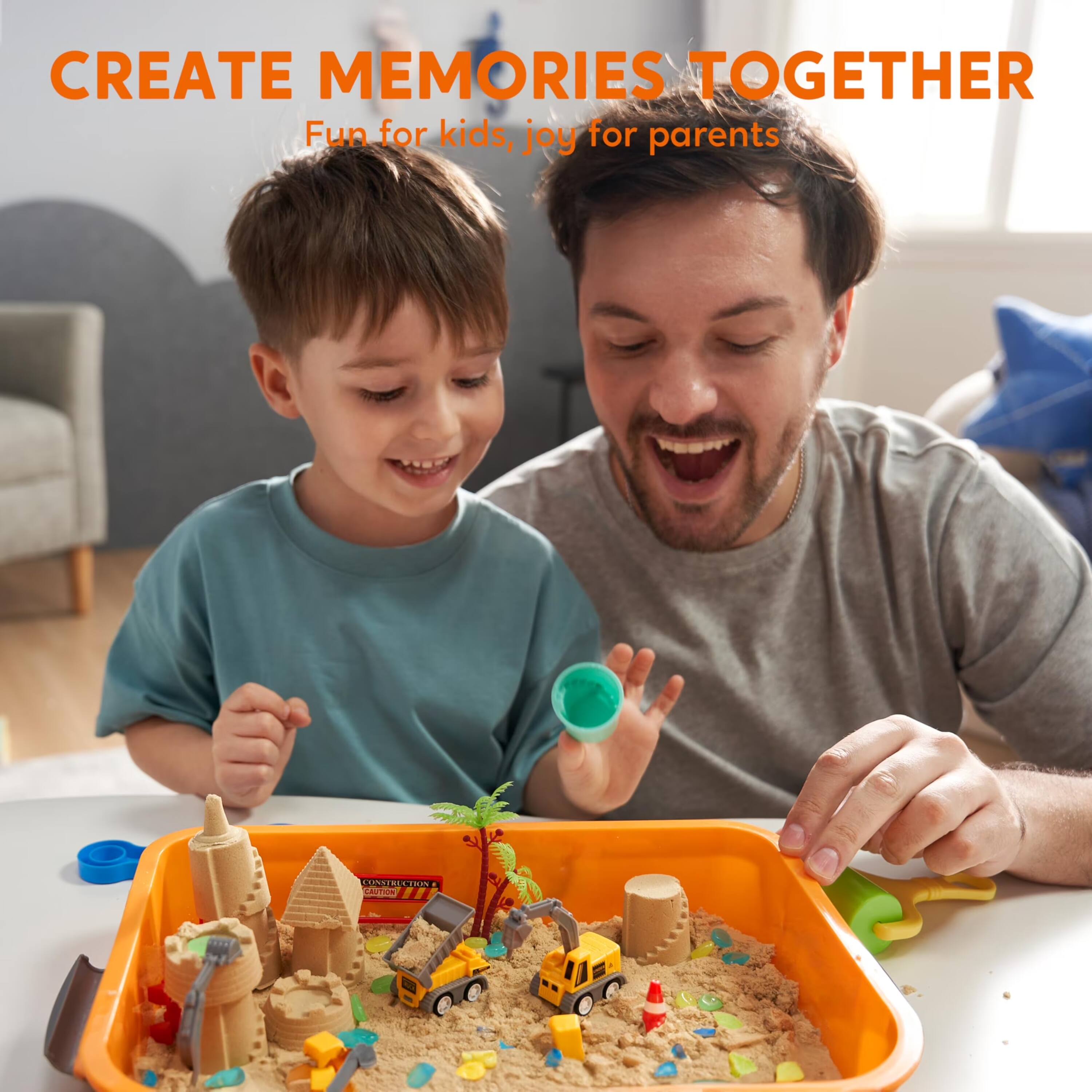 CREATE MEMORIES TOGETHER  
Fun for kids, joy for parents