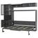 Alt View 2. Anysun - Full Size Murphy Bed Wall Bed with Sofa , Shelves USB & Light - Gray.