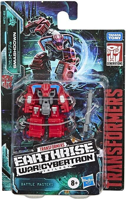 WFC-E2 TAKARA TOMY SMASHDOWN GENERATIONS EARTHRISE WAR FOR CYBERTRON BATTLE MASTERS. 8+ Hasbro TRANSFORMERS