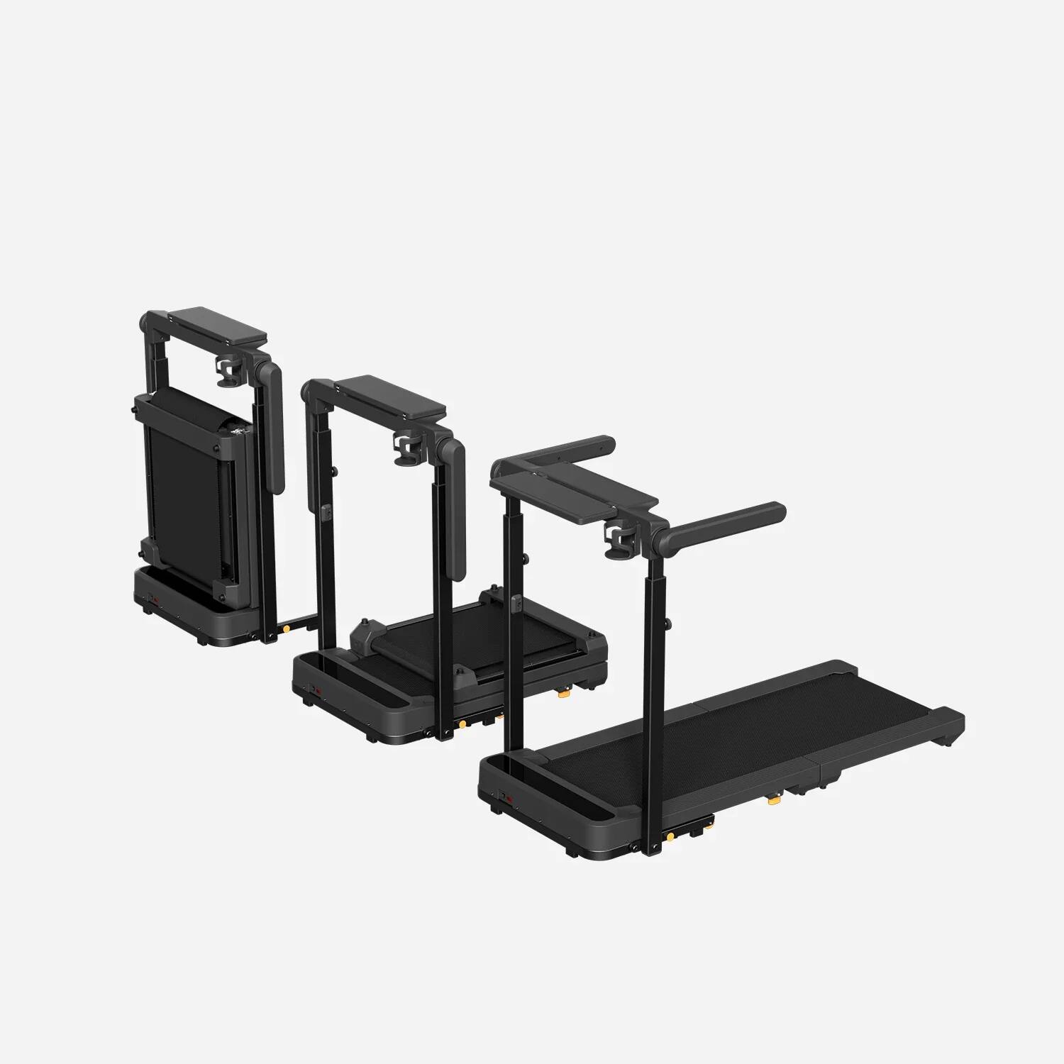 Alt View 1. WalkingPad - WALKINGPAD MX10 VERTICAL FOLD TREADMILL - Black.