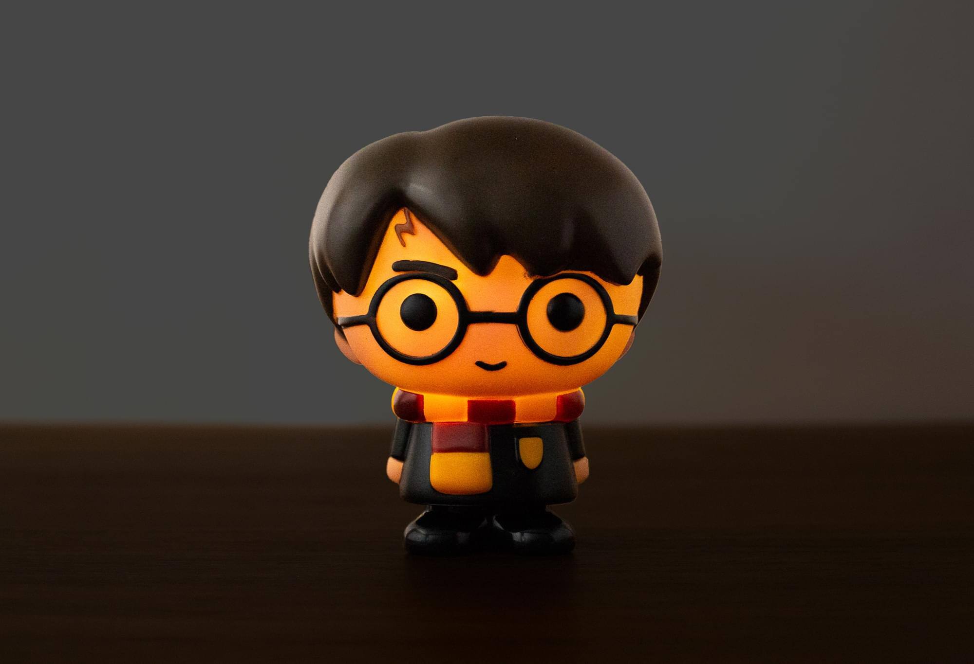 Alt View 4. Ukonic - Harry Potter LED Mood Light | Mood Lighting Harry Potter Figures | 6 Inches Tall - Brown.