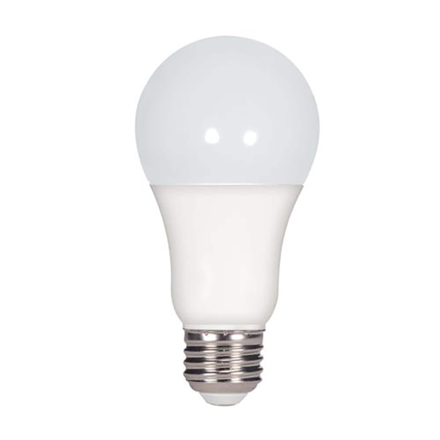 SATCO - Type A A19 E26 (Medium) LED Bulb Natural Light 100 Watt Equivalence 4 pk