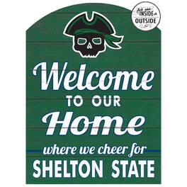 Jardine - Shelton State Buccaneers 16'' x 22'' Marquee Sign - Green