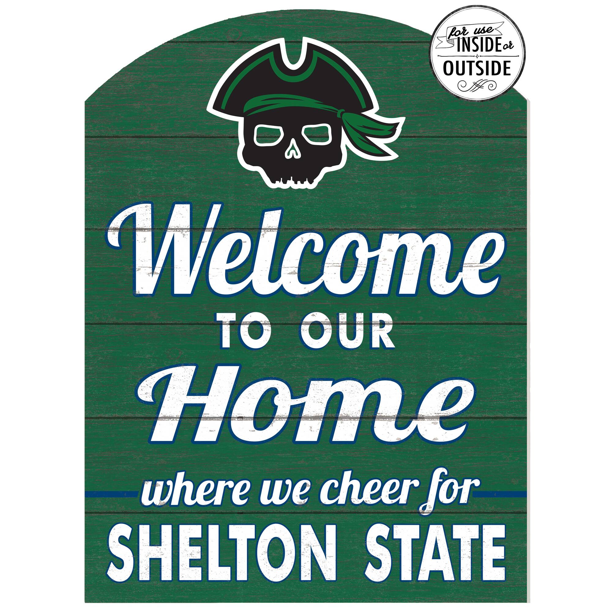 Shelton State Buccaneers 16'' x 22'' Marquee Sign
