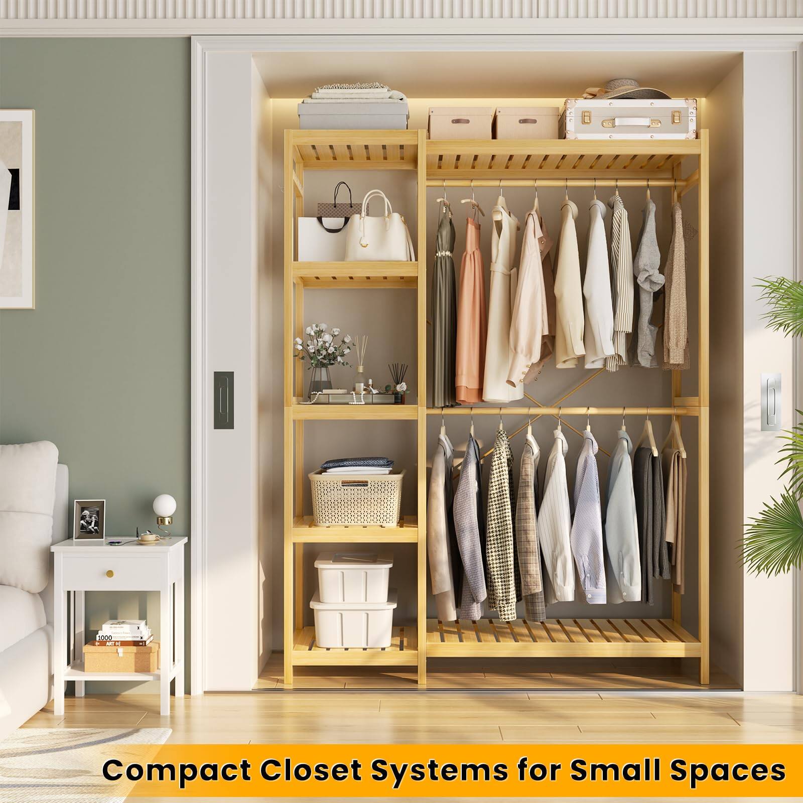 Compact Closet Systems for Small Spaces