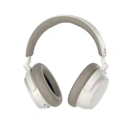 Front. Sennheiser - Sennheiser - ACCENTUM Plus Wireless Bluetooth Headphones, Adaptive Hybrid ANC - White - White.