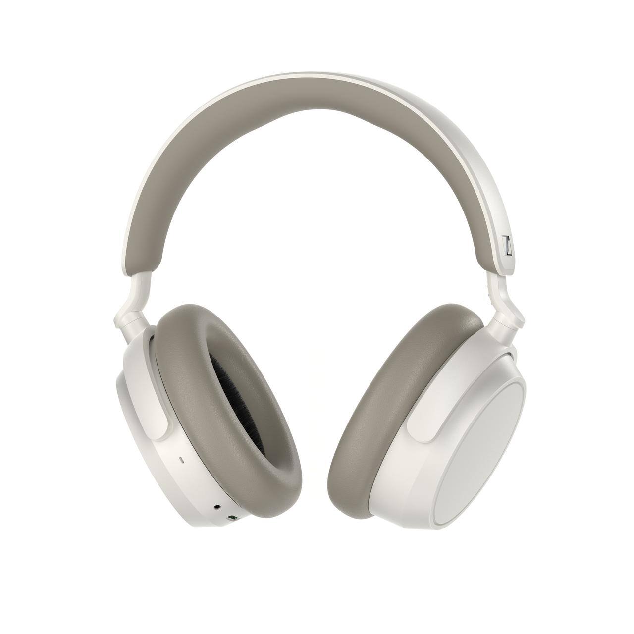 Front. Sennheiser - Sennheiser - ACCENTUM Plus Wireless Bluetooth Headphones, Adaptive Hybrid ANC - White - White.