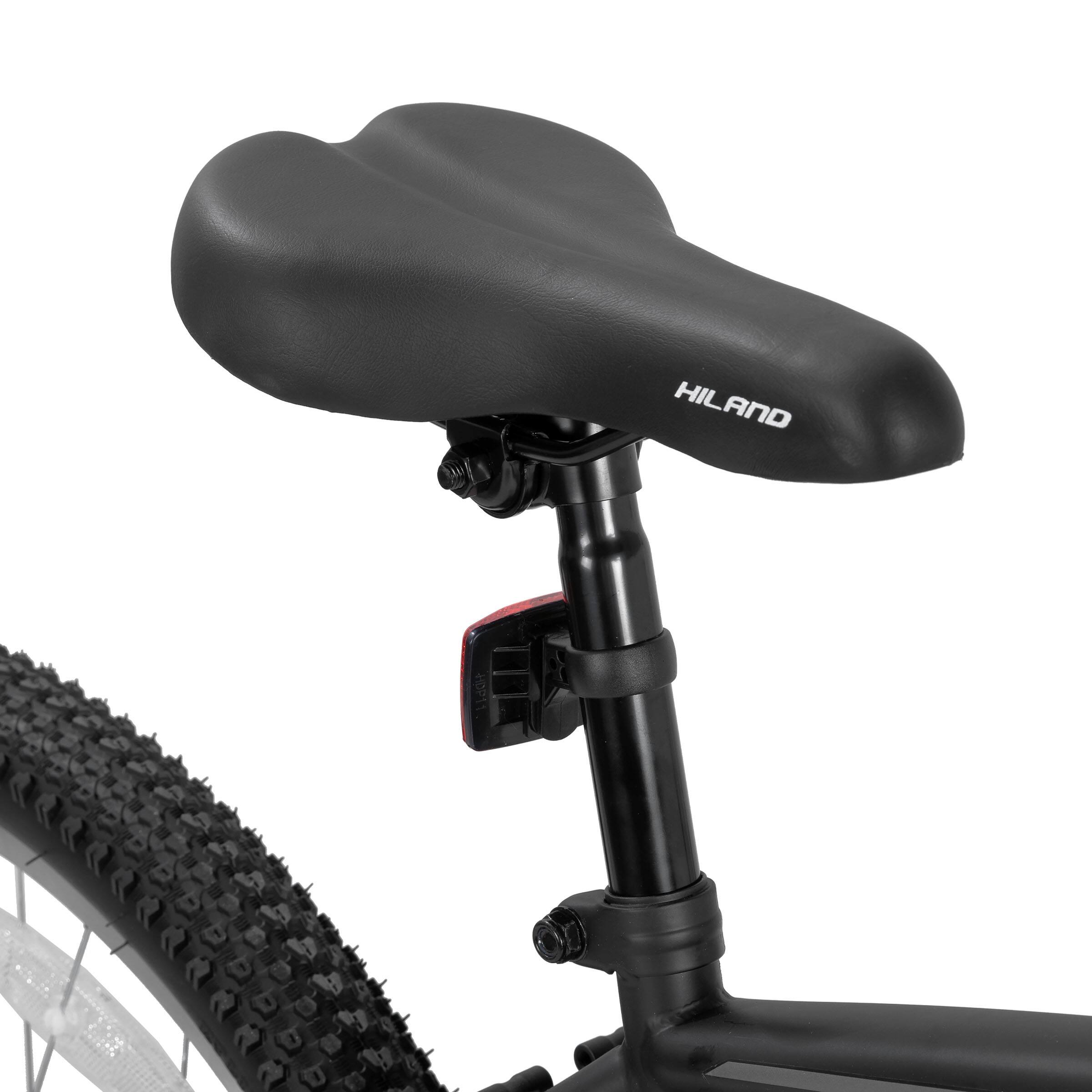 Alt View 6. HILAND - HILAND Mens Womens Mountain Bike, 26 Inch 18-Speed HI-Ten Steel MTB Bicycle with Dual Disc Brake for Adult,Black Yellow - Yellow.