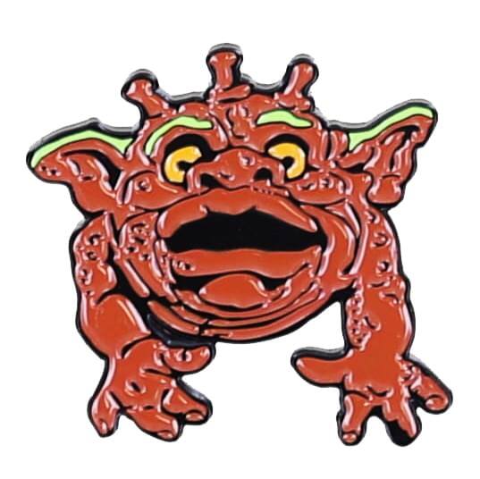 Alt View 1. TriAction Toys - Boglins King Sponk Enamel Collector Pin - Brown.