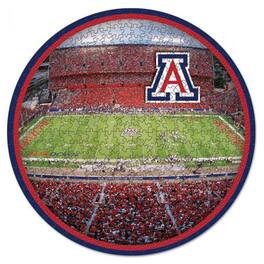 WinCraft - Arizona Wildcats Round 500-Piece Puzzle - Multicolor