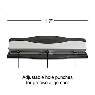 11.7" Steples Adjustable Hole Punches for Precise Alignment

Adjustable hole punches for precise alignment