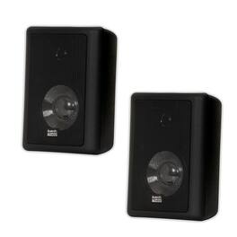 Acoustic Audio by Goldwood - 151B Indoor Outdoor 2 Way All-Weather Speakers Pair - Black