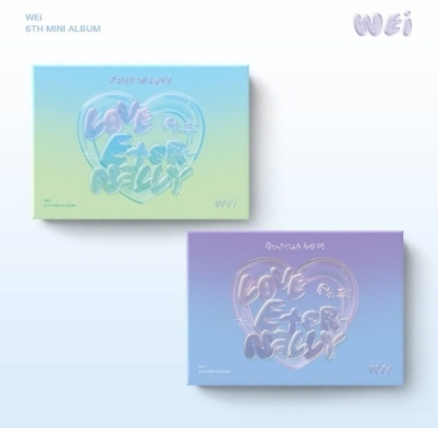 Wei - Love Pt.3 : Eternally 'Faith In Love' - Pocaalbum Version - incl. Photo Stand, QR Card, 2 - DISCLESS DIGITAL [Digital Download] price history on PriceWatchPro