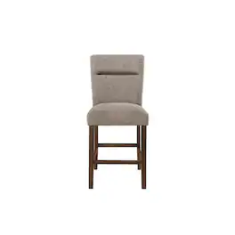 Global Furniture USA - D4355 Brown Bar Stool - Dark Brown