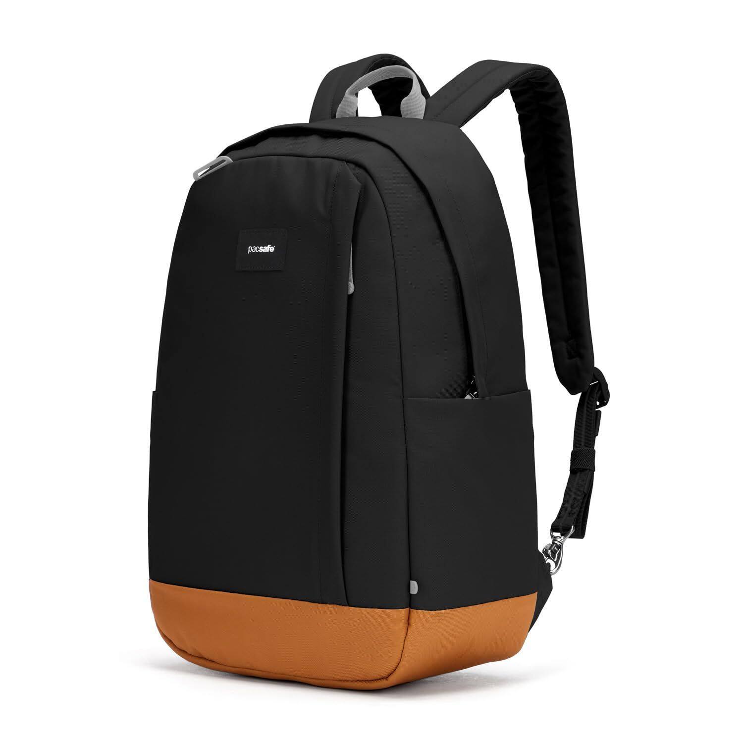 Angle. Pacsafe - GO 25L Backpack, Jet Black - Jet Black.